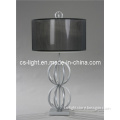Modern Stain Nickel Metal Hotel Table Lamp (CTD784)